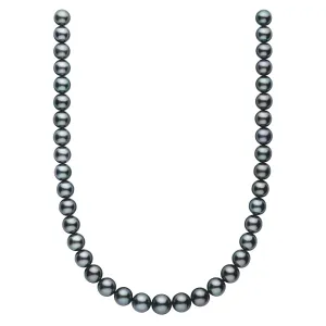 10.0-12.2 mm AA /AAA Tahitian Round Pearl Necklace