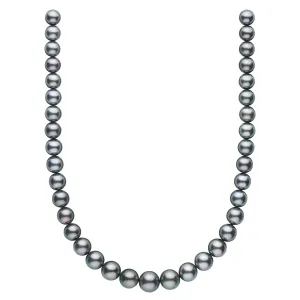 10.0-13.4 mm AAA Tahitian Round Pearl Necklace