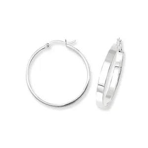 Acotis Silver Hoop Earrings G5556