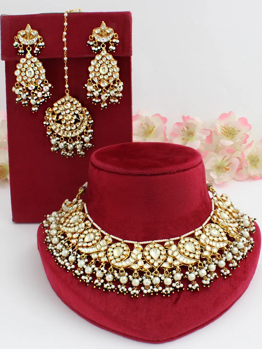 Alwar Bib Necklace Set