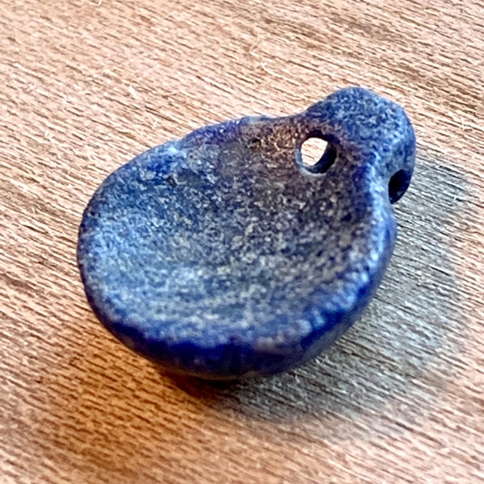 Ancient Lapis Spoon Fetish, Afghanistan