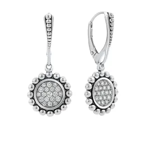 Caviar Spark Diamond Drop Earrings