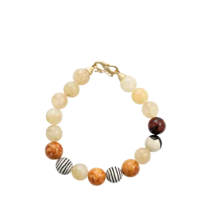 Citrine Bead Bracelet