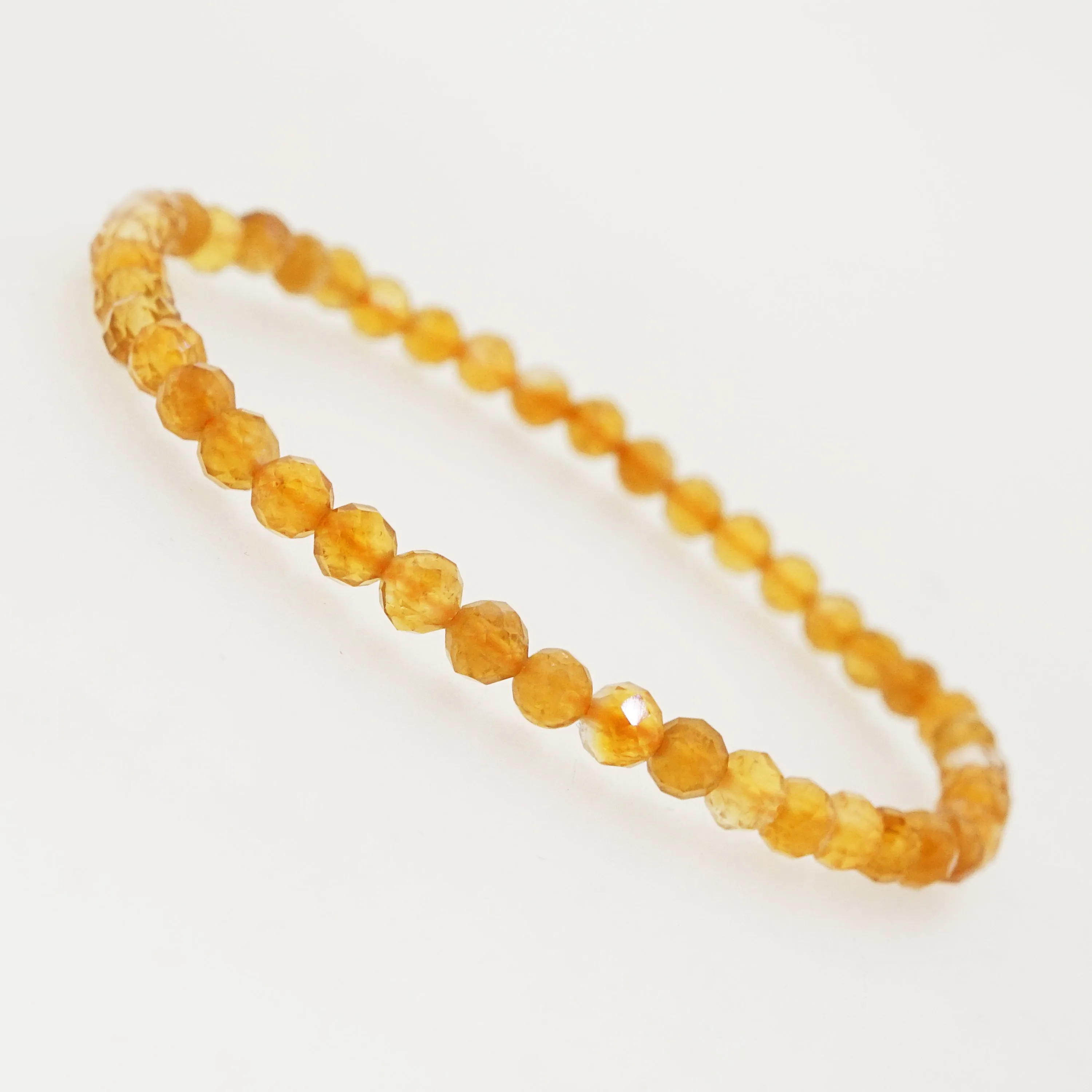 Citrine Faceted 4mm