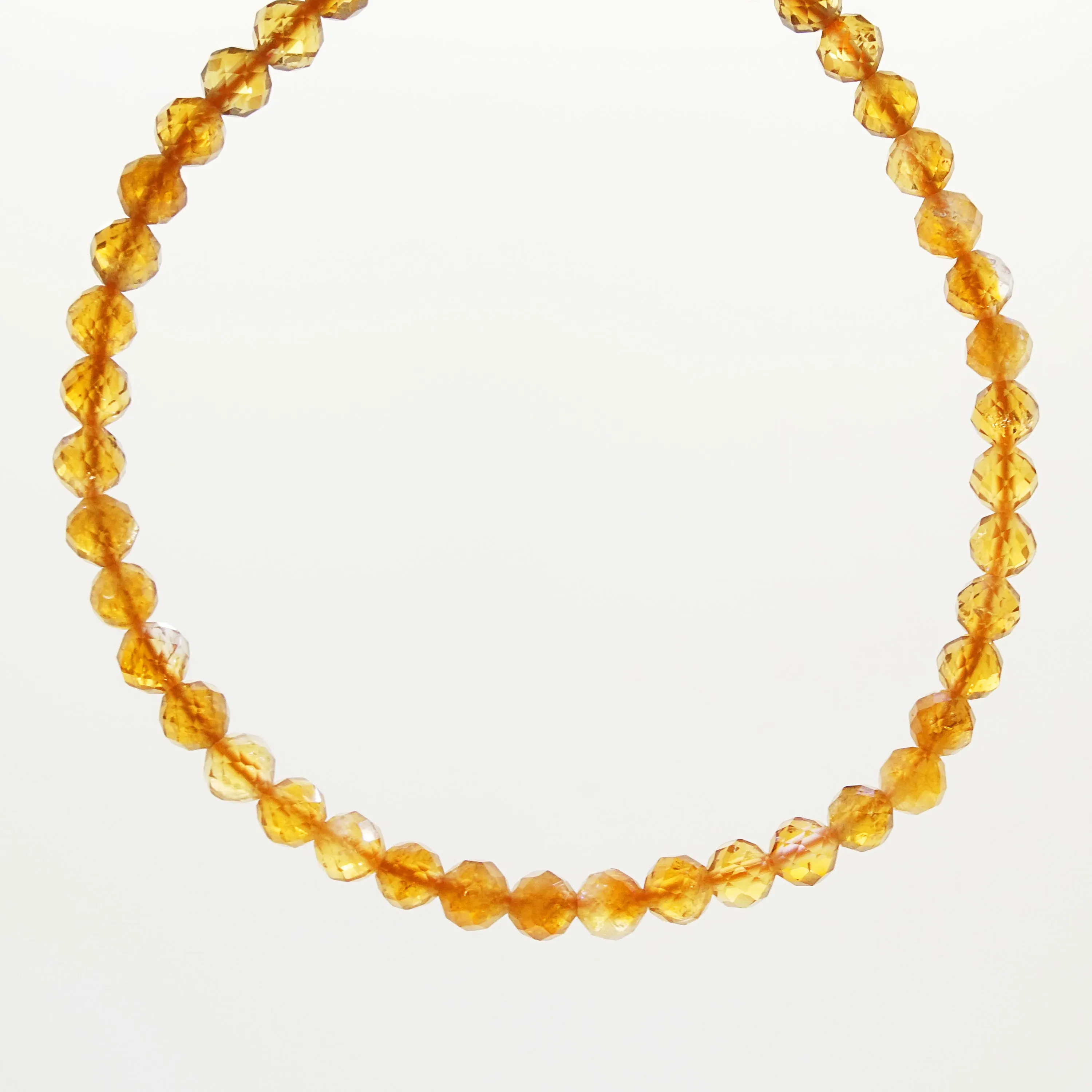 Citrine Faceted 4mm