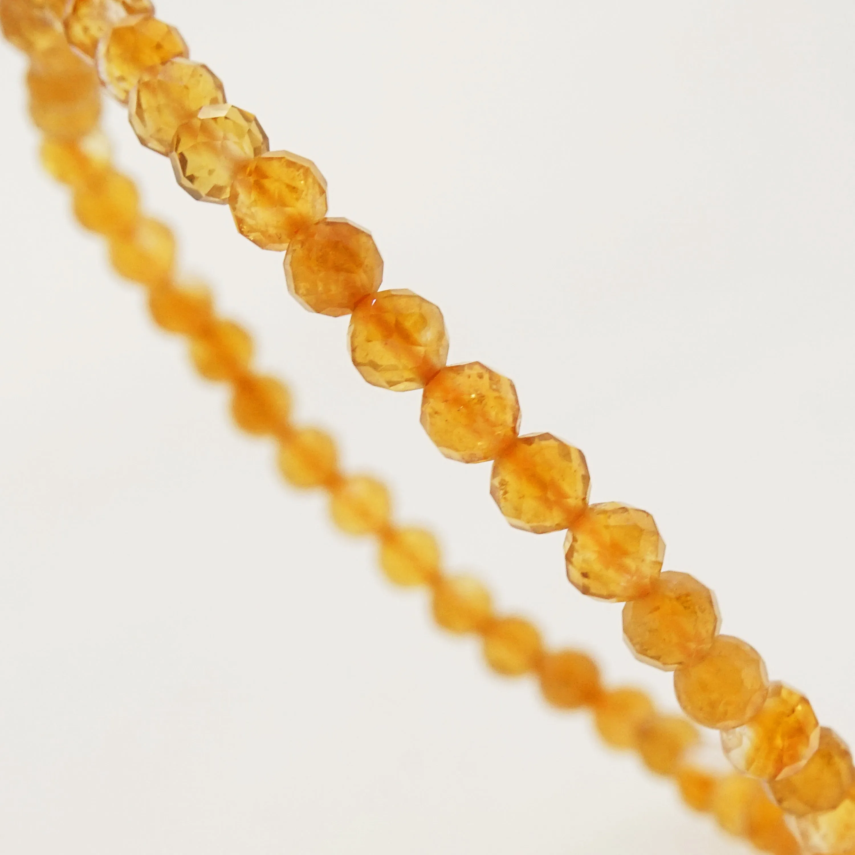 Citrine Faceted 4mm