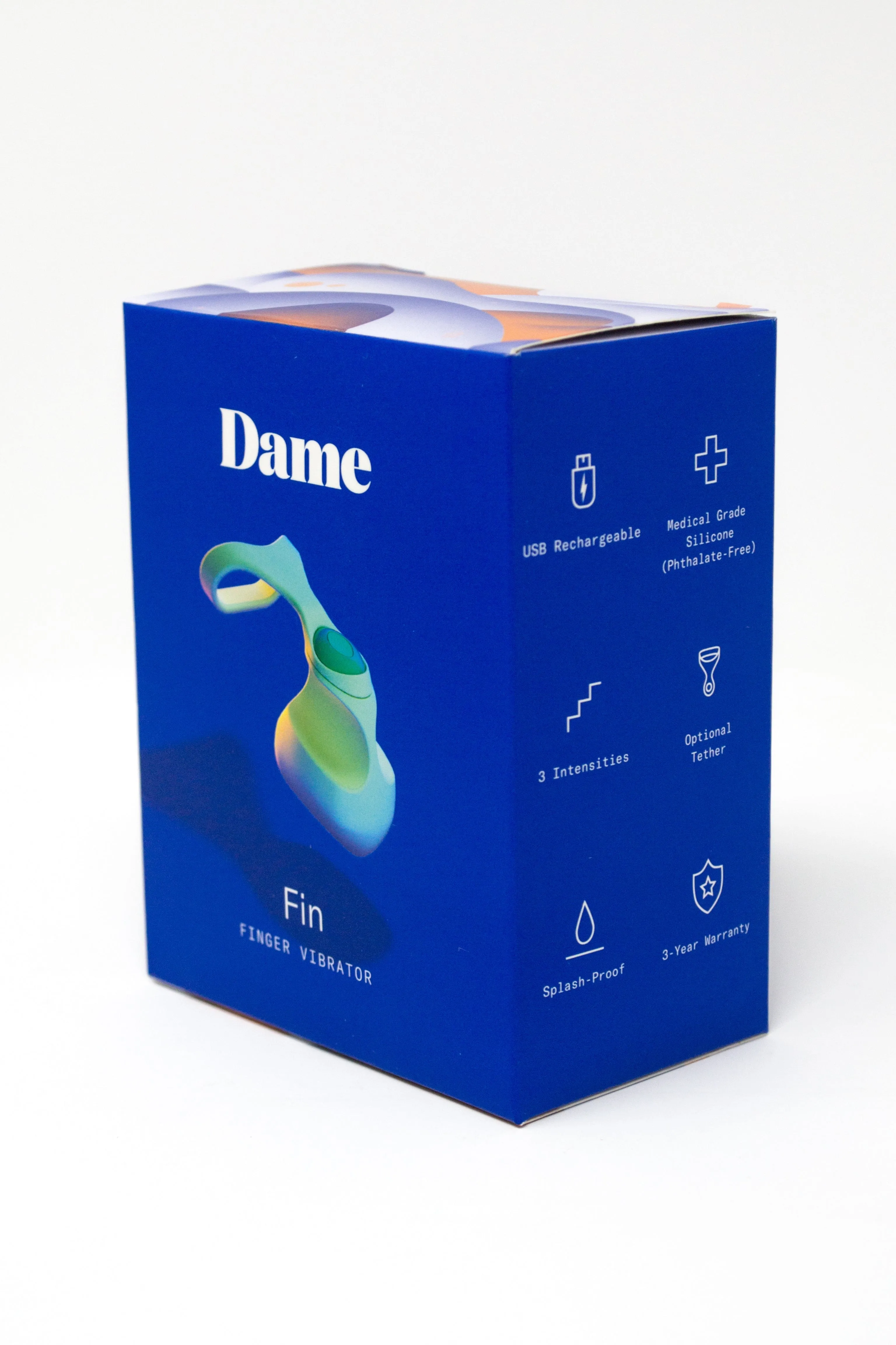 Dame Fin Jade Finger Vibrator