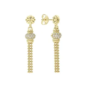 Diamond Tassel Earrings