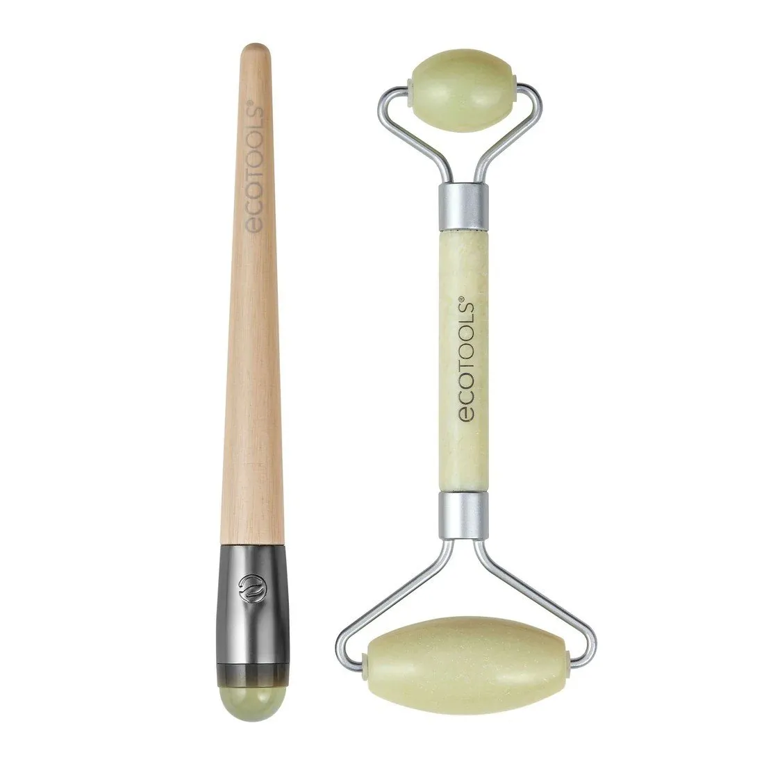 EcoTools Jade Facial Roller and Eye Roller Duo 1 Pack