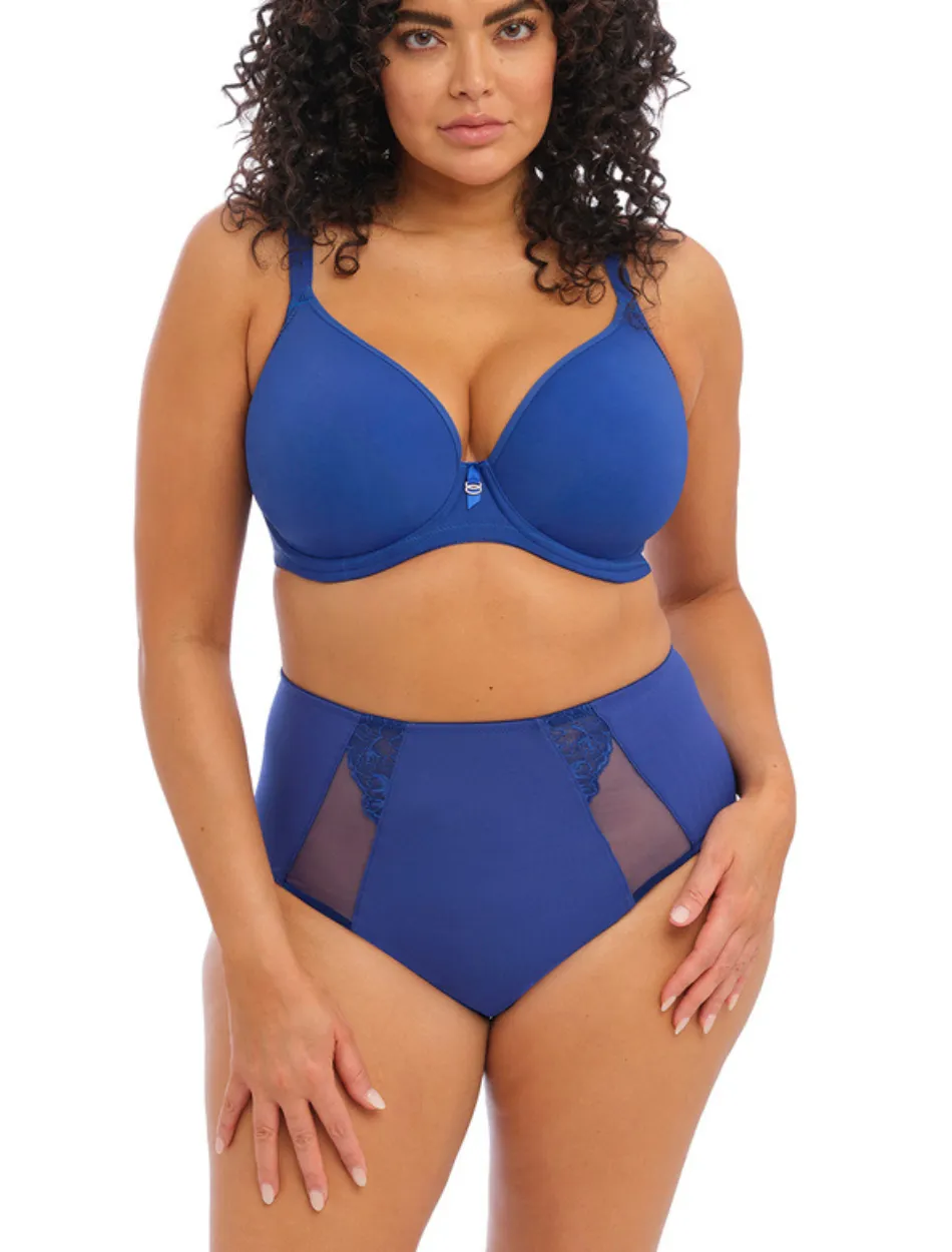 Elomi Bijou Underwire Banded Molded Bra, Lapis Blue | Blue Elomi Bra Blue