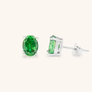 Harmony Oval Stud Earrings