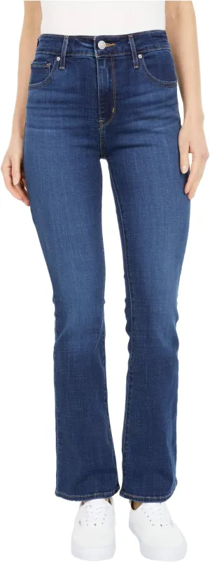 Levi's 725 High-Rise Bootcut Jeans in Lapis Dark Horse