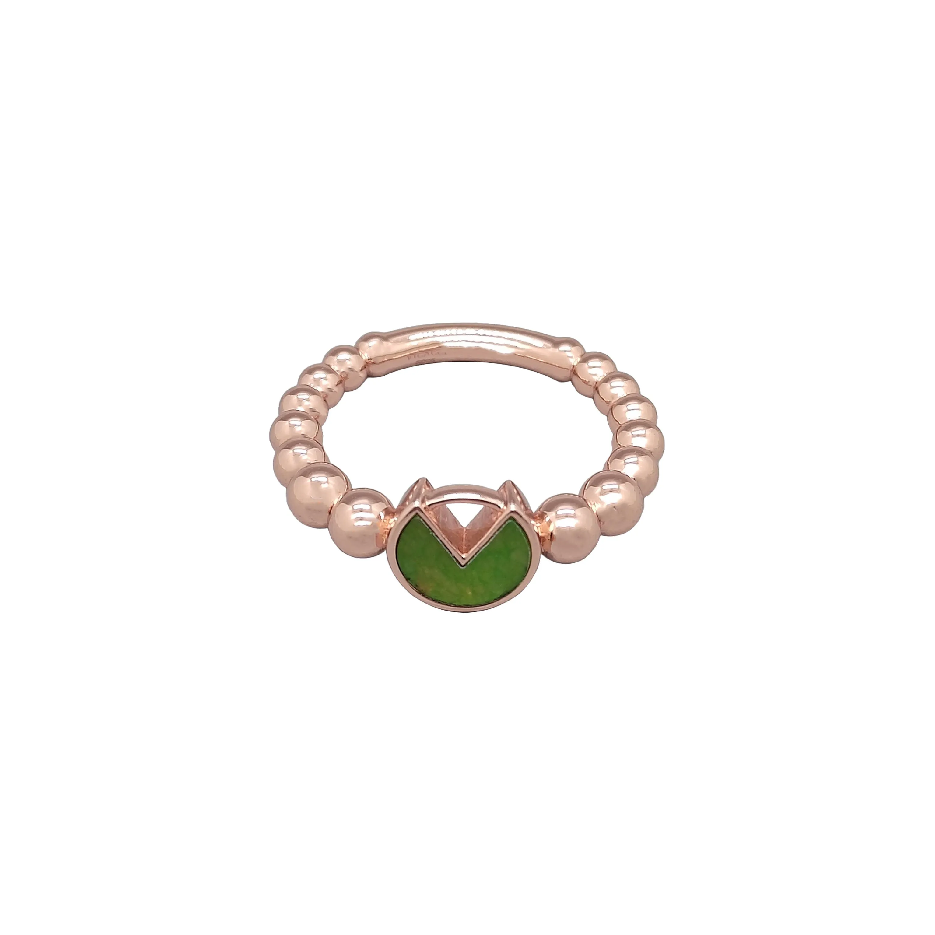 Lotus leaf Jade Ring