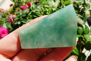 Natural Jade Rough Jadeite Raw (23.5g,5.3X3.3X0.5cm)