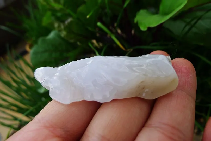 Natural Jade Rough Jadeite Raw (26.5g,6.4X2.5X1.15cm)