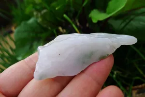 Natural Jade Rough Jadeite Raw (26.5g,6.4X2.5X1.15cm)