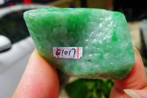 Natural Jade Rough Jadeite Raw (33.5g,4.1X3.2X1.3cm)