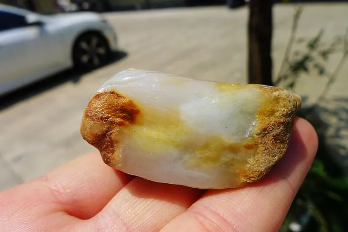 Natural Jade Rough Jadeite Raw (70g,5.8X3.1X2.1cm)