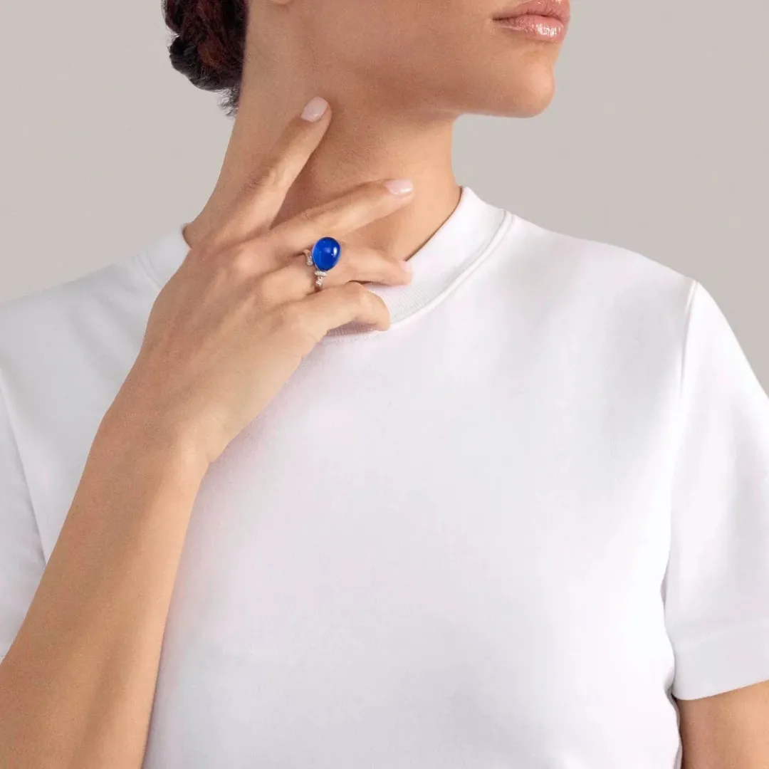 Palloncino Ring with Blue Lapis