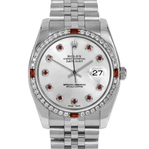 Rolex Datejust 36mm | 116234-SLV-RBY-AM-4RBY-JBL