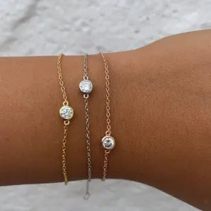 Single Bezel Bracelet