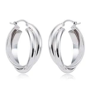 Sterling Silver Hoop Earrings